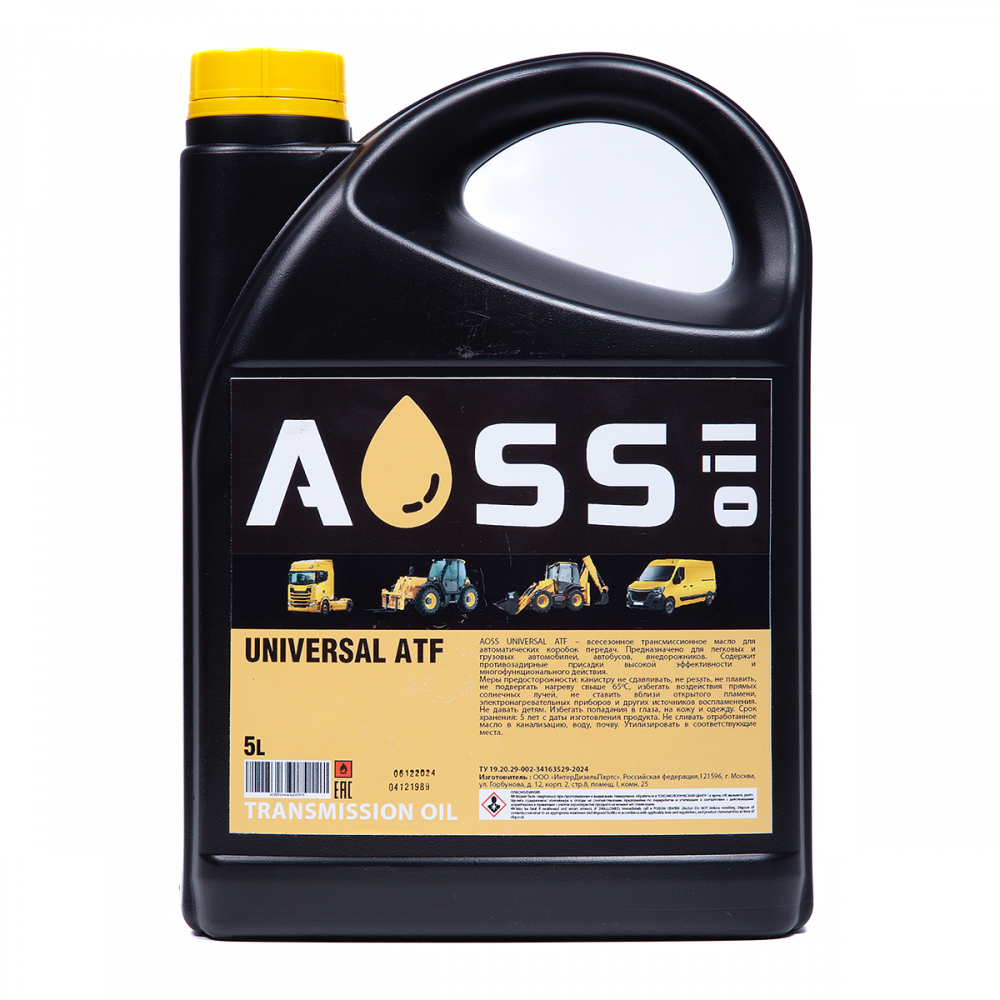 Масло АКПП Universal ATF 5 л AOSS 4000/2305