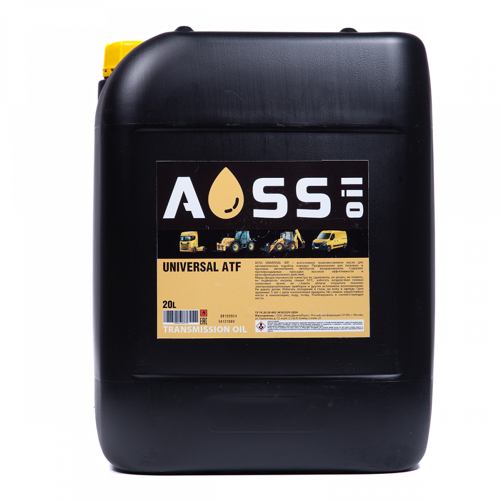 Масло АКПП Universal ATF 20 л AOSS 4000/2305