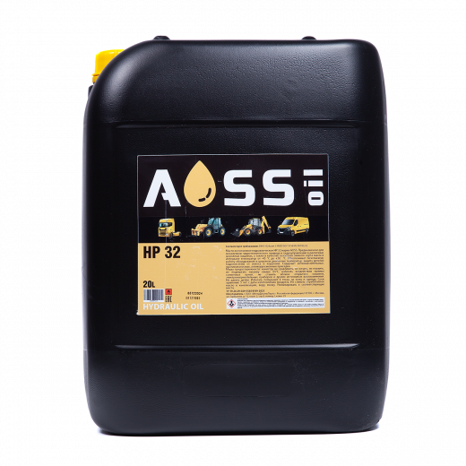 Масло гидравлическое HP 32 (HVLP) 20 л AOSS 4002/1025