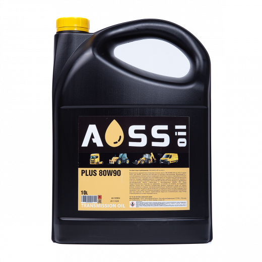 Масло переднего моста PLUS 80W-90 (GL-4/5) 10 л AOSS 4004/5105